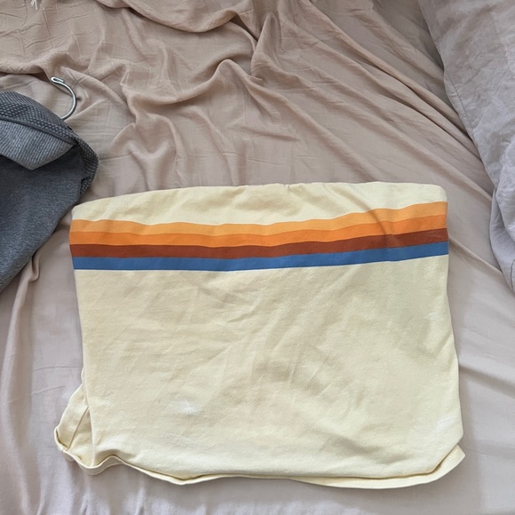 Full Tilt Tops - Yellow sunset tube top